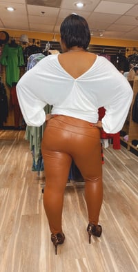 Image 2 of Leather Pants