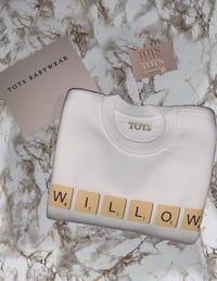 Image 2 of Scrabble Sweatshirt