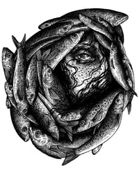 Image 1 of Maighdeann Mhara 8 x 10" Print