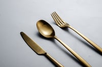 Image 2 of Gold Cutlery  Set