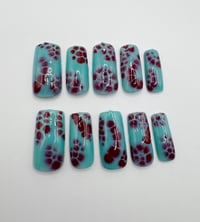 Image 1 of blue orchid set