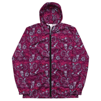 Image 3 of Wildrose Camo Unisex Windbreaker