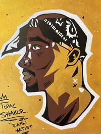 Tupac Shakur - original art