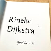 Image 2 of Rineke Dijkstra - Portraits (Signed)