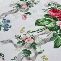 Image 4 of Made to Order - ‘Winfield’ Cowtan & Tout Glazed True Vintage Ribbons & Roses Floral Eiderdown