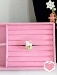 Image 4 of Gold Plated Handmade Christmas Rings