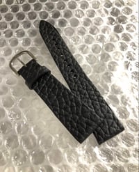 Image 3 of Shrunken Black Bison Watch Strap