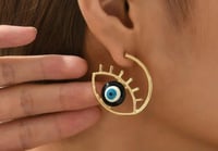 Evil eye Earrings 