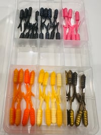 Split Tail Grub Minnow 48 pcs Kit #1