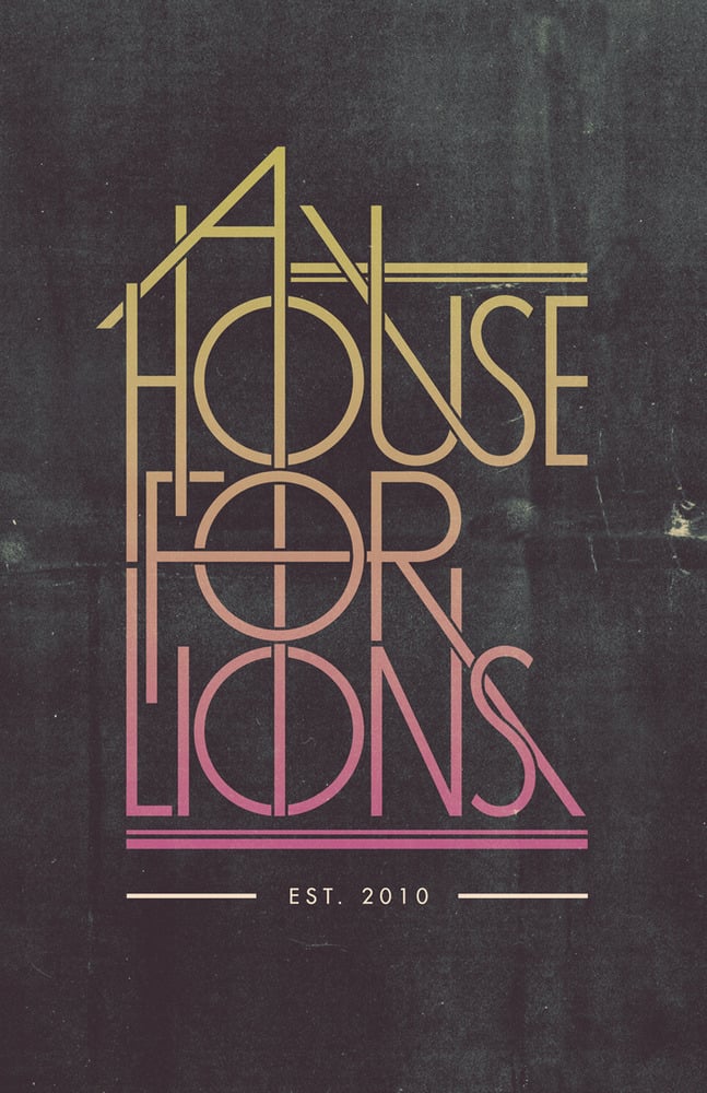 A House For Lions Store — Gradient Logo 11x17 Poster
