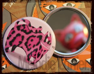 Image of Miroir de poche Panthera cat
