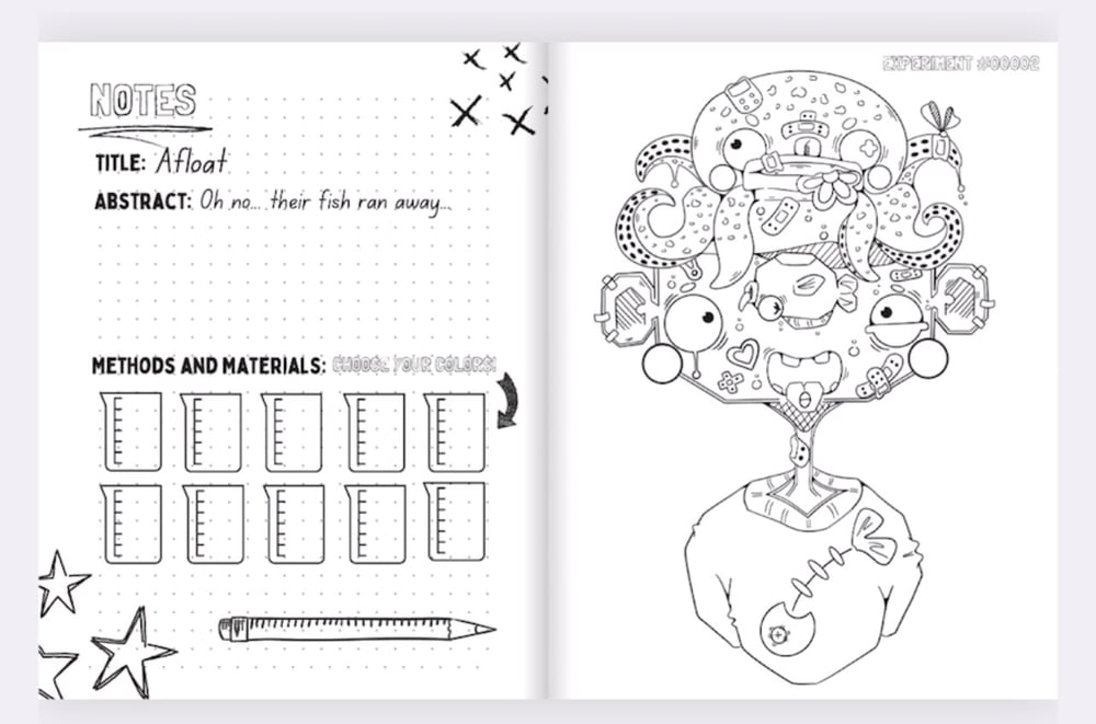 MML Laboratory Coloring Book