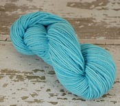 Image of Turquoise blue semi solid - 3ply BBR Merino