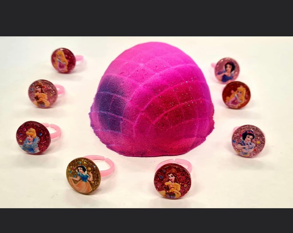 Image of Princess glitter ring surprise egg