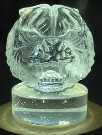 Image 11 of Clear Quartz Crystal Tiger Carving #1794