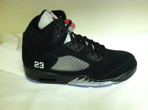 Image of Air Jordan Black Metallic 5