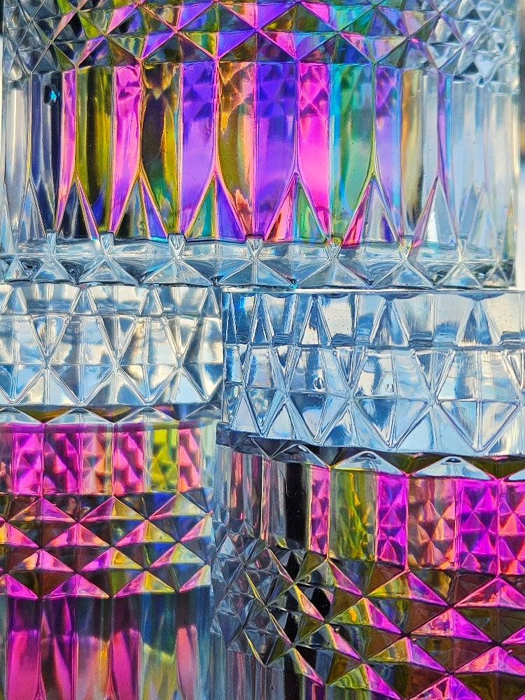 Image of Clearidescent Trinket Box/ Lantern option 1