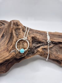 Image 3 of Turquoise Gemstone Pendant 