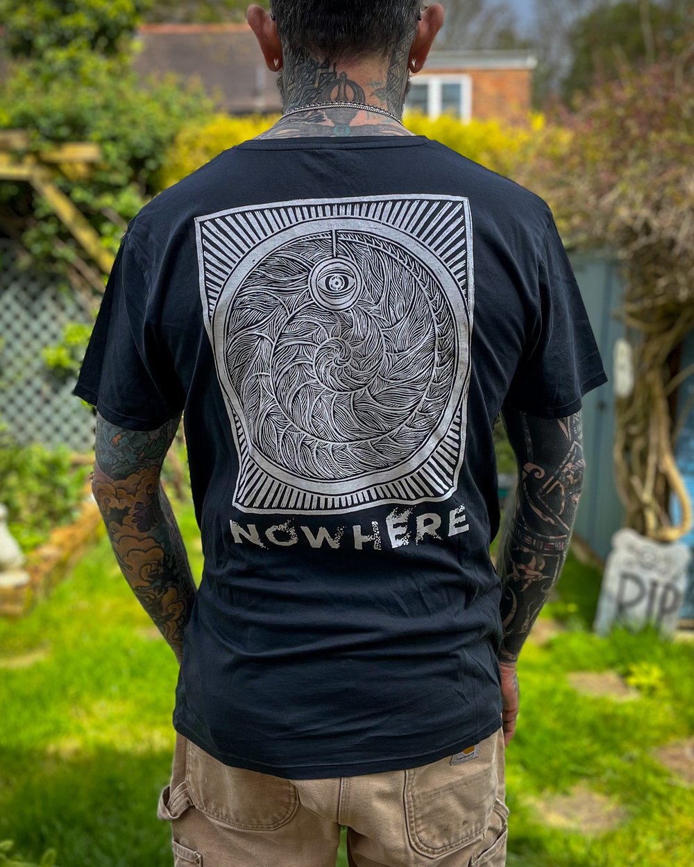 Nowhere T shirt Black