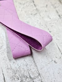 Image 3 of Diamond Embossed Wristlet Keychain