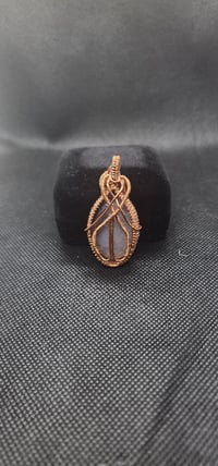 Image 1 of Banded Agate Reversible Pendent