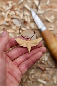 Image 4 of Moth Pendant necklace 