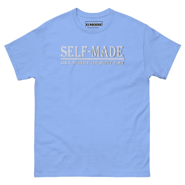 Selfmade  classic tee white writing