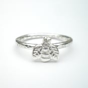 Image of Silver Bee Ring
