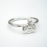 Image 2 of Silver Bee Ring