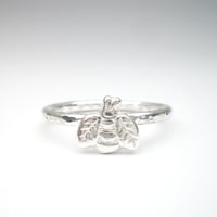 Image 3 of Silver Bee Ring