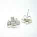Image of Silver Bee Earrings