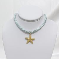 Image 1 of Katie Cord Necklace (Blue)