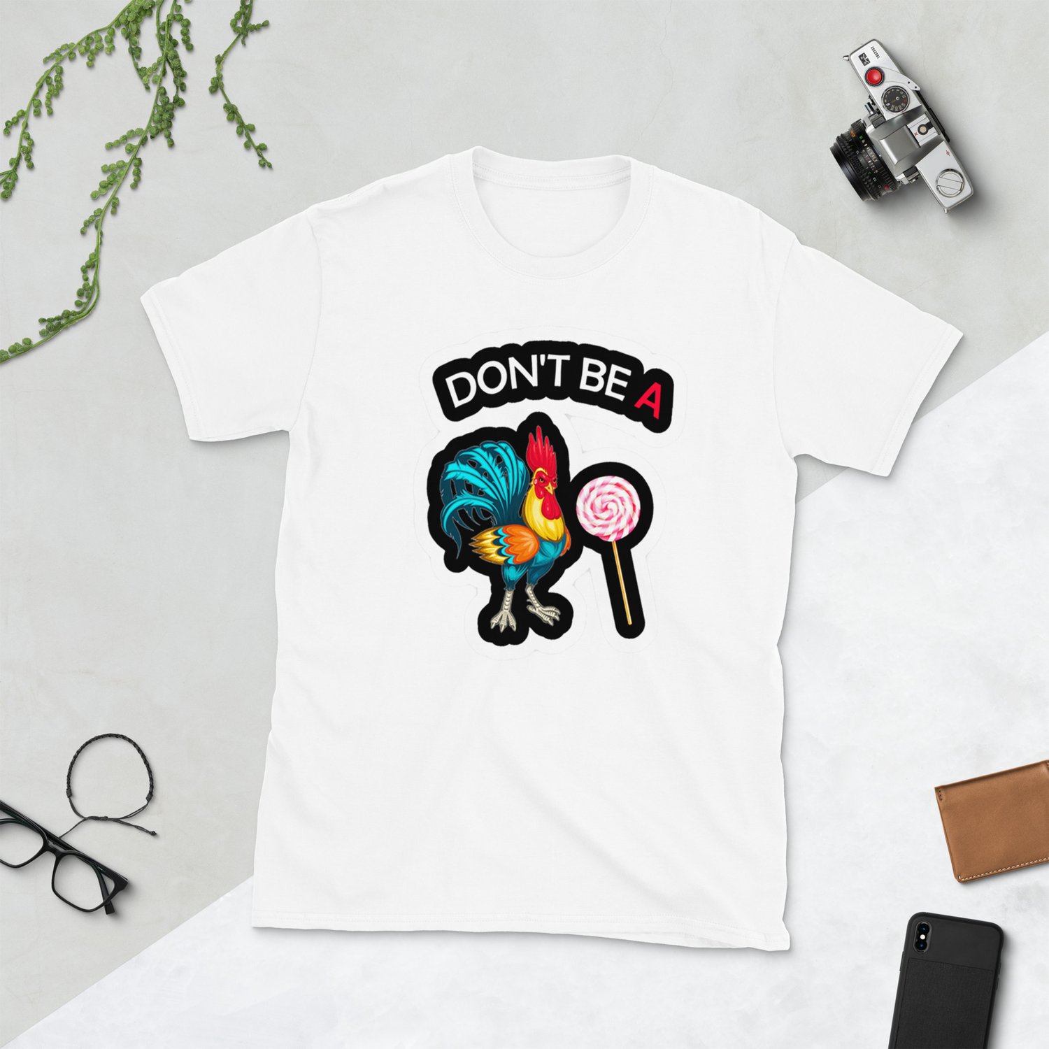 Image of dont be a cock sucker tee shirt.