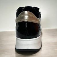 Image 5 of Ara Rei Low Black Patent/ Platin