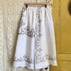 Gothic Garden Gate Linen Tablecloth Granny Pants