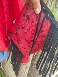 Image 14 of Barca Bag - red and black