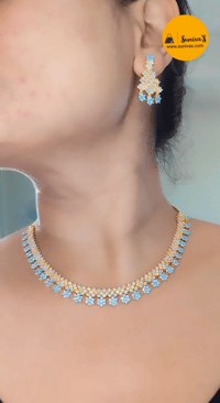 Image 3 of Deborah -Stunning Australian Diamond Necklace Set