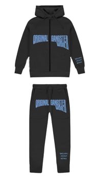 Image 1 of OG WORLD FLOURISH BLUE- ZIP TRACKSUIT