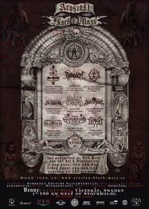 Image of AROSIAN BLACK MASS - MMXI     DIN B2 Poster