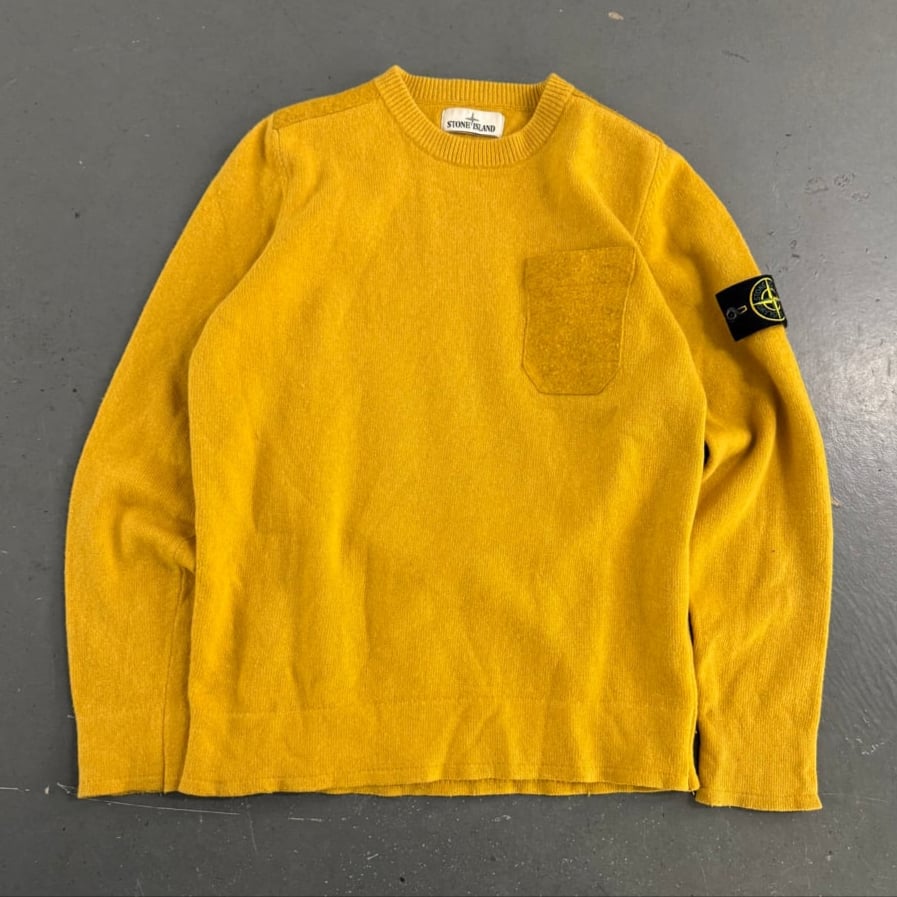 Image of Stone Island knitted sweatshirt, size medium