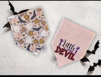 Image 1 of Little Devil / Ghosts and Bats Reversible Bandana 