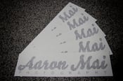 Image of Aaron Mai Photography sticker - Black