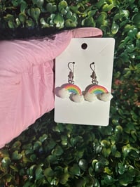 Image 2 of “A Rainbow World” Earrings