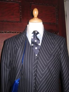 Image of Tectonic Pinstripe - blue