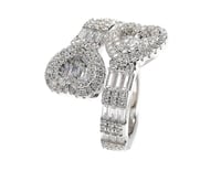 Image 2 of Double Heart Ring