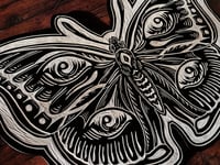 Image 3 of Butterfly Woodcut