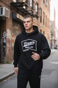 Image 3 of Rigger High Life Hoodie