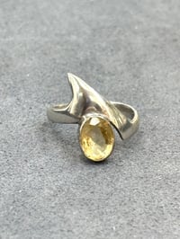 Image 2 of Citrine Edgy Wishbone