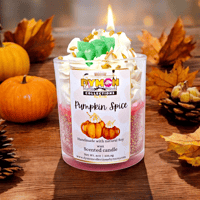 Image 7 of Handmade Pumpkin Spice Candle 8oz