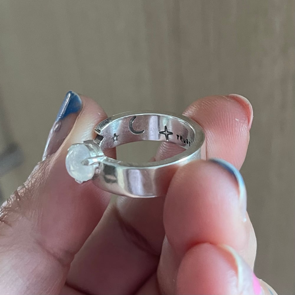 Image of Trust the process ring